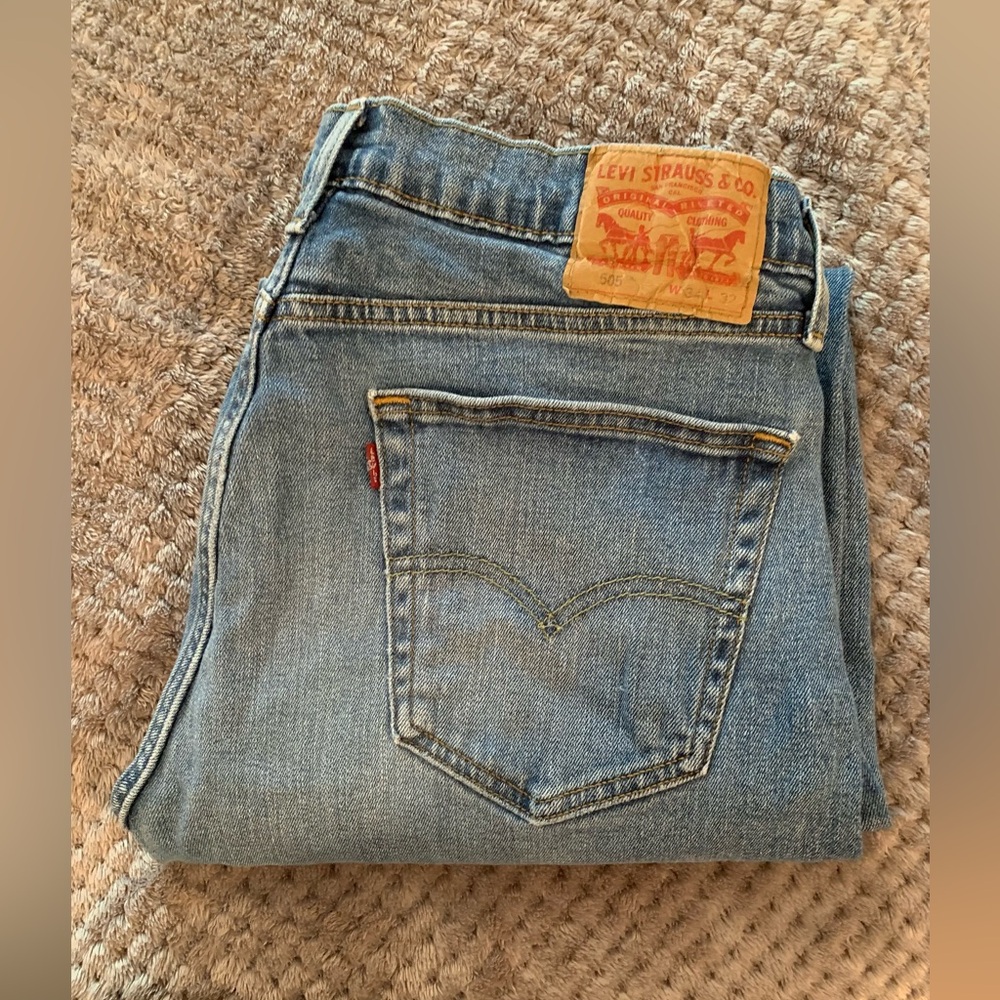 Levi’s 505 men’s jeans. W34 L32.